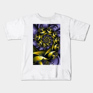 Ornamental Floral Treasure Abstract Kids T-Shirt